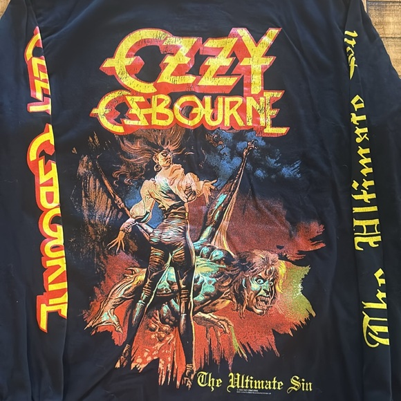 Ozzy Osbourne - The Ultimate Sin - Longsleeve Shirt - Picture 5 of 12